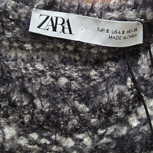 NWT Zara Sweater Vest - Picture 3 of 3